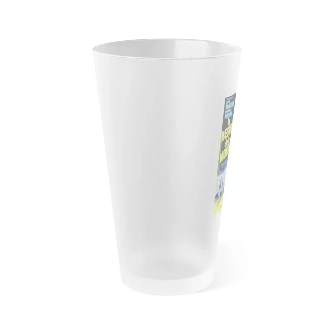 THE BEAST OF HOLLOW MOUNTAIN (3) 1956 Movie Poster - Frosted Pint Glass 16oz - Go Mug Yourself