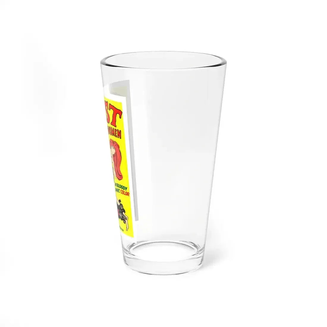 THE BEAST THAT KILLED WOMEN 1965 Movie Poster - Pint Glass 16oz - Go Mug Yourself