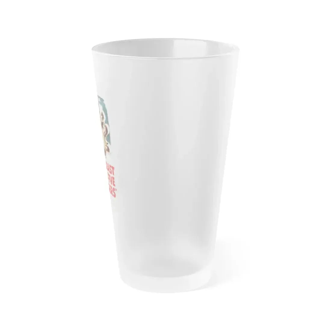 THE BEAST WITH FIVE FINGERS 1946 Movie Poster - Frosted Pint Glass 16oz - Go Mug Yourself