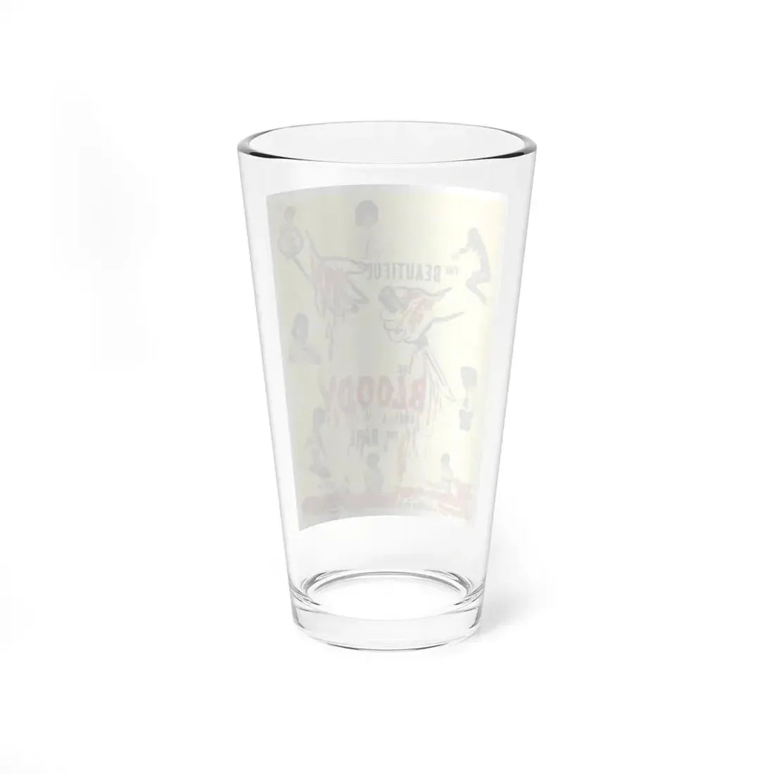 THE BEAUTIFUL, THE BLOODY AND THE BARE 1964 Movie Poster - Pint Glass 16oz - Go Mug Yourself