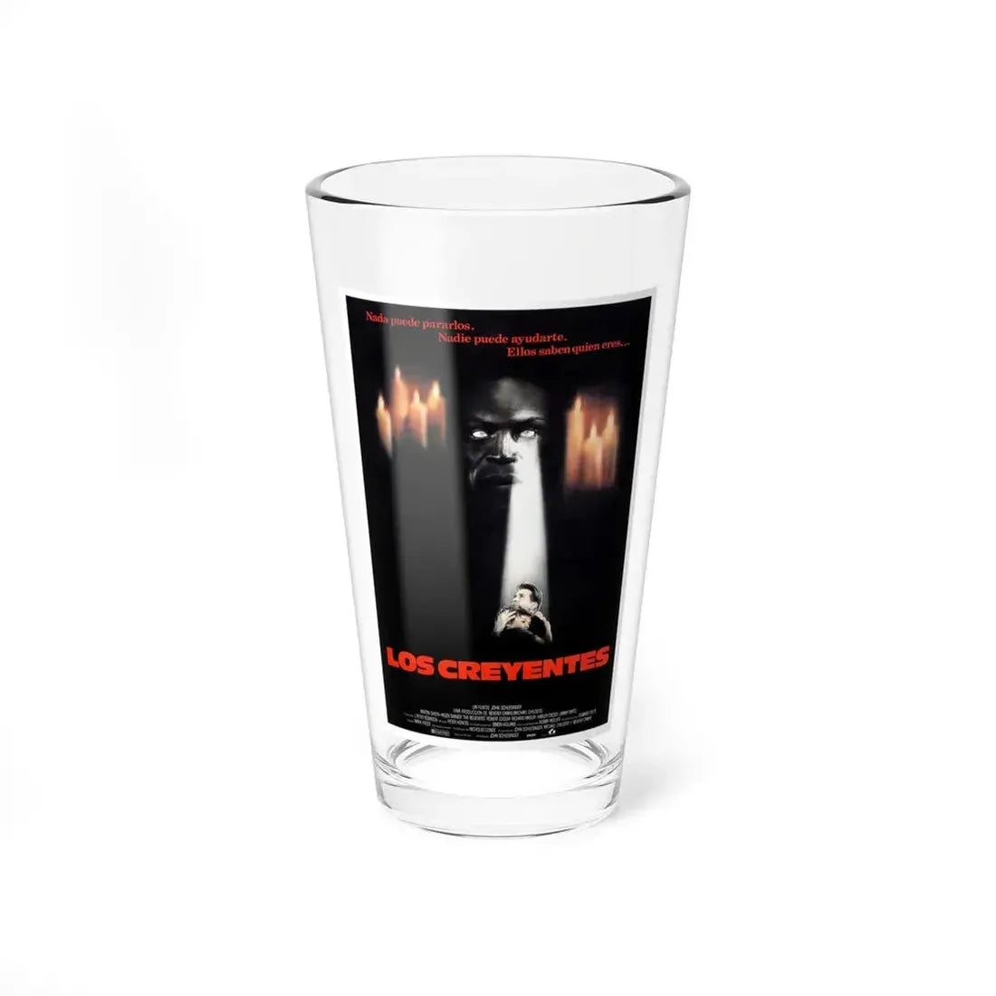 THE BELIEVERS (2) 1987 Movie Poster - Pint Glass 16oz 16oz - Go Mug Yourself
