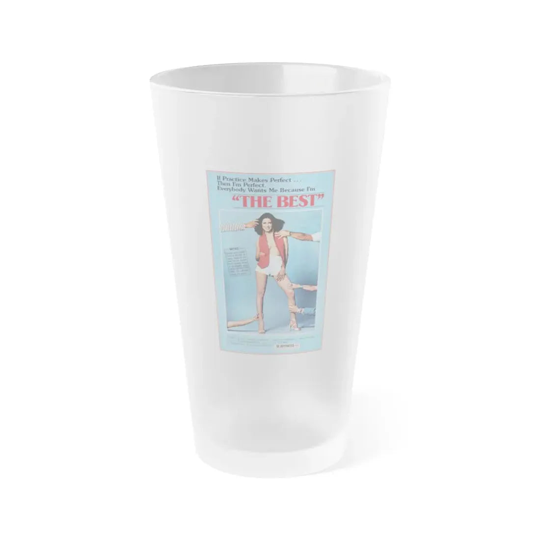 THE BEST 1976 Movie Poster - Frosted Pint Glass 16oz 16oz Frosted - Go Mug Yourself