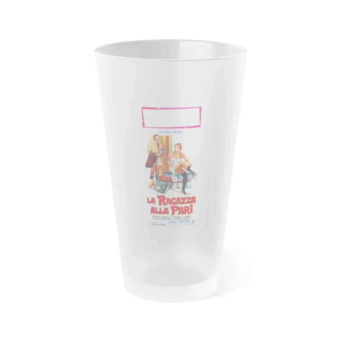 THE BEST (ITALIAN) 1976 Movie Poster - Frosted Pint Glass 16oz 16oz Frosted - Go Mug Yourself