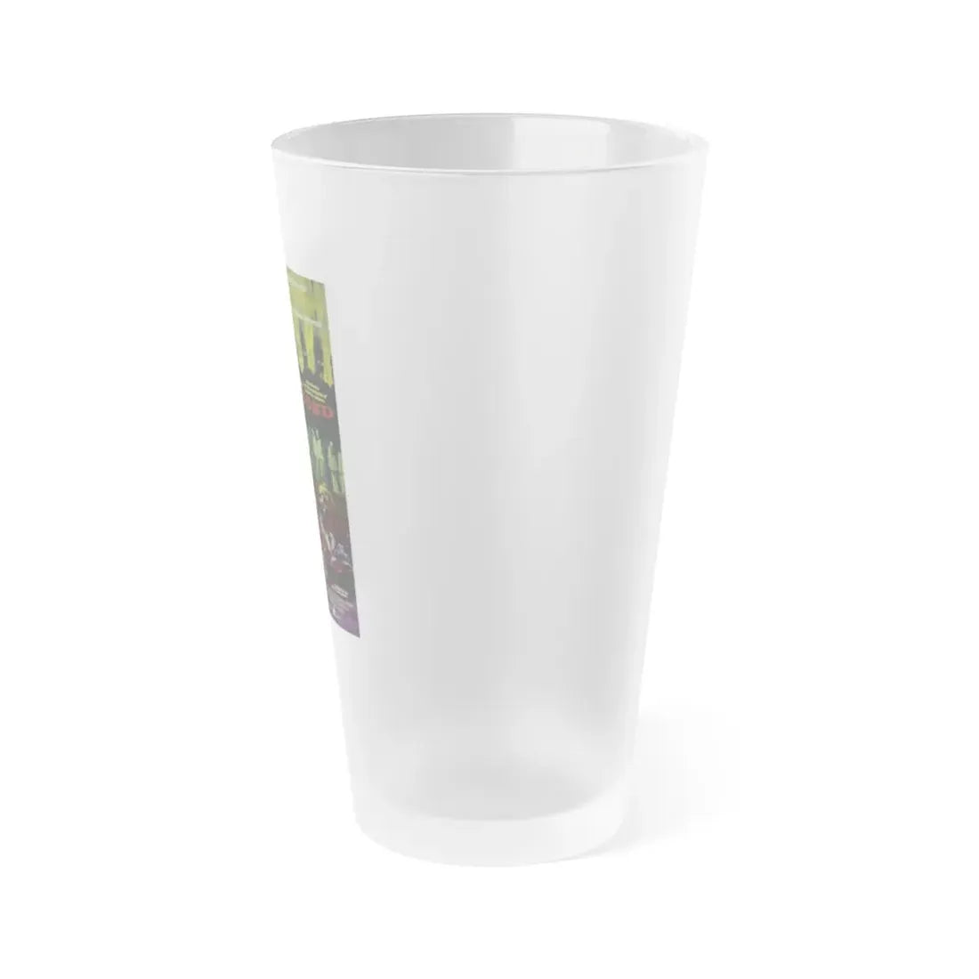 THE BEYOND 1981 Movie Poster - Frosted Pint Glass 16oz - Go Mug Yourself