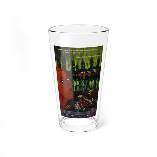 THE BEYOND 1981 Movie Poster - Pint Glass 16oz 16oz - Go Mug Yourself