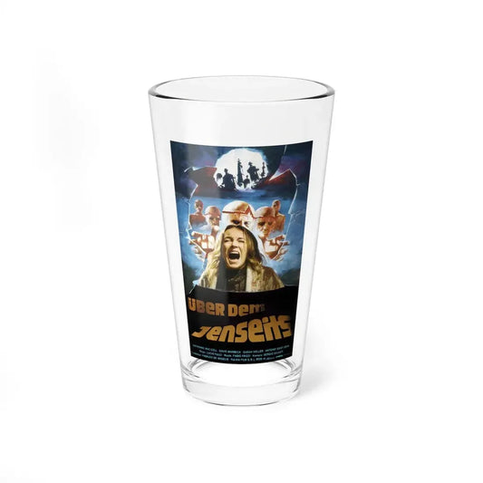 THE BEYOND (GERMAN) 1981 Movie Poster - Pint Glass 16oz 16oz - Go Mug Yourself