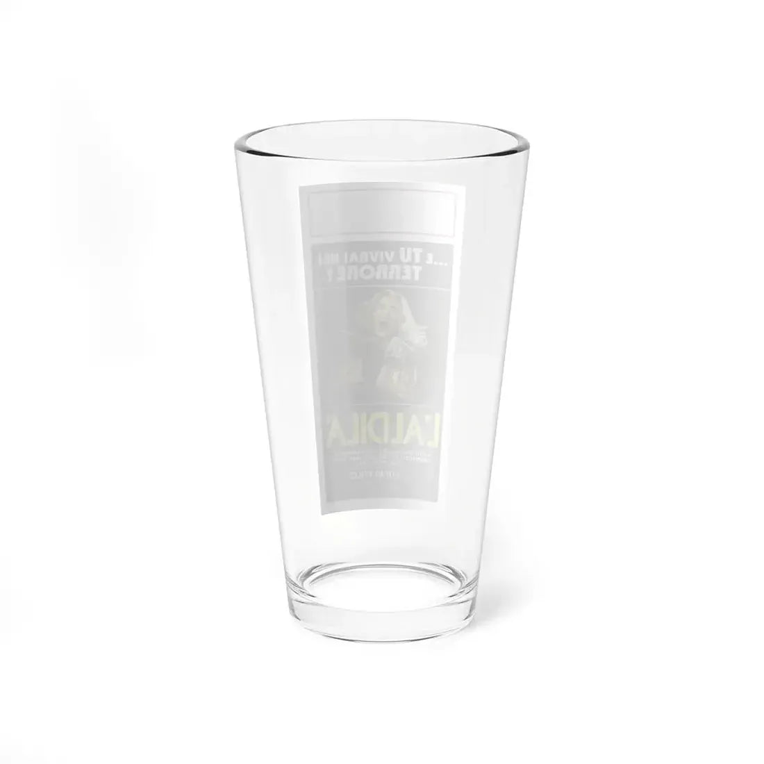 THE BEYOND (ITALIAN) 1981 Movie Poster - Pint Glass 16oz - Go Mug Yourself
