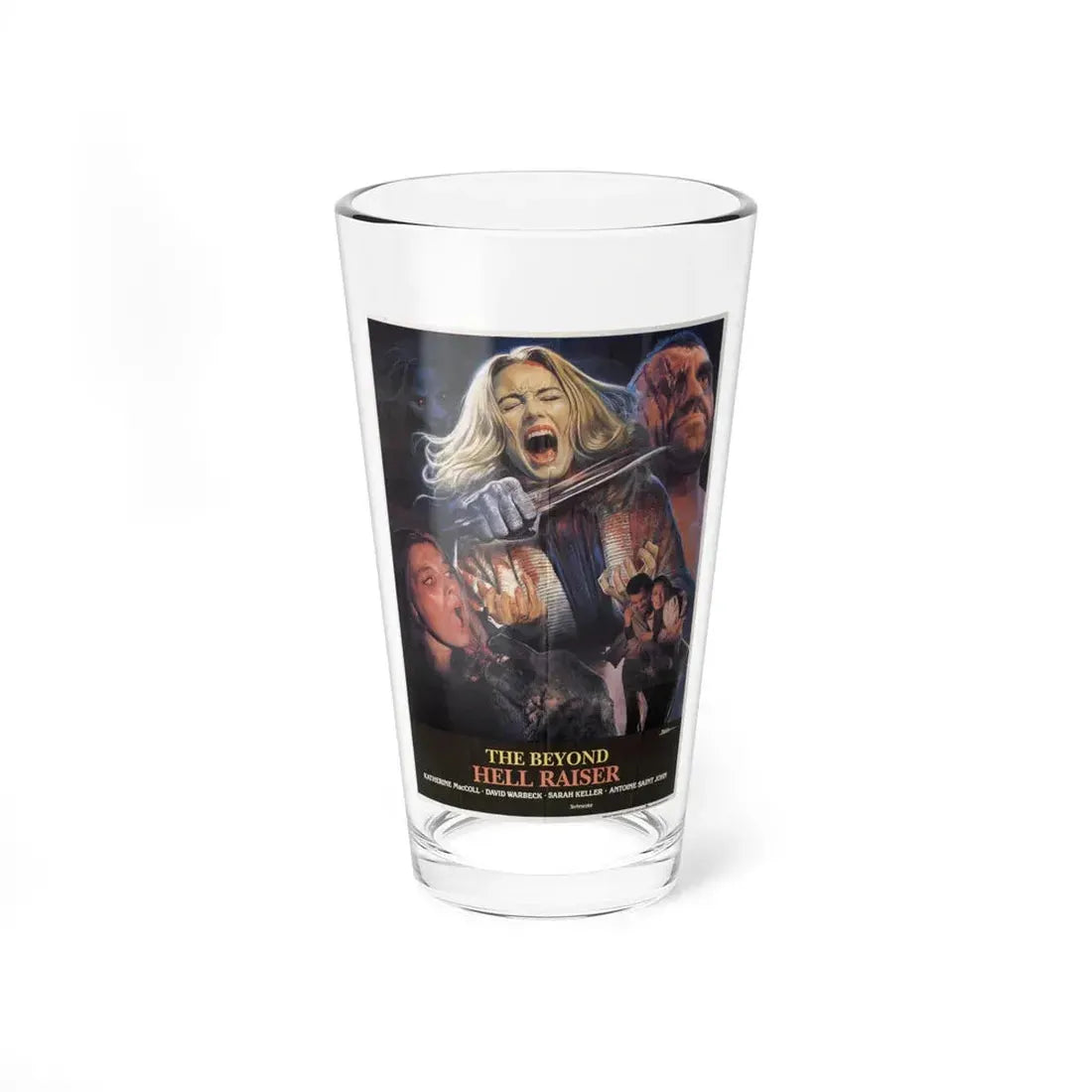 THE BEYOND (PAKISTAN) 1981 Movie Poster - Pint Glass 16oz 16oz - Go Mug Yourself