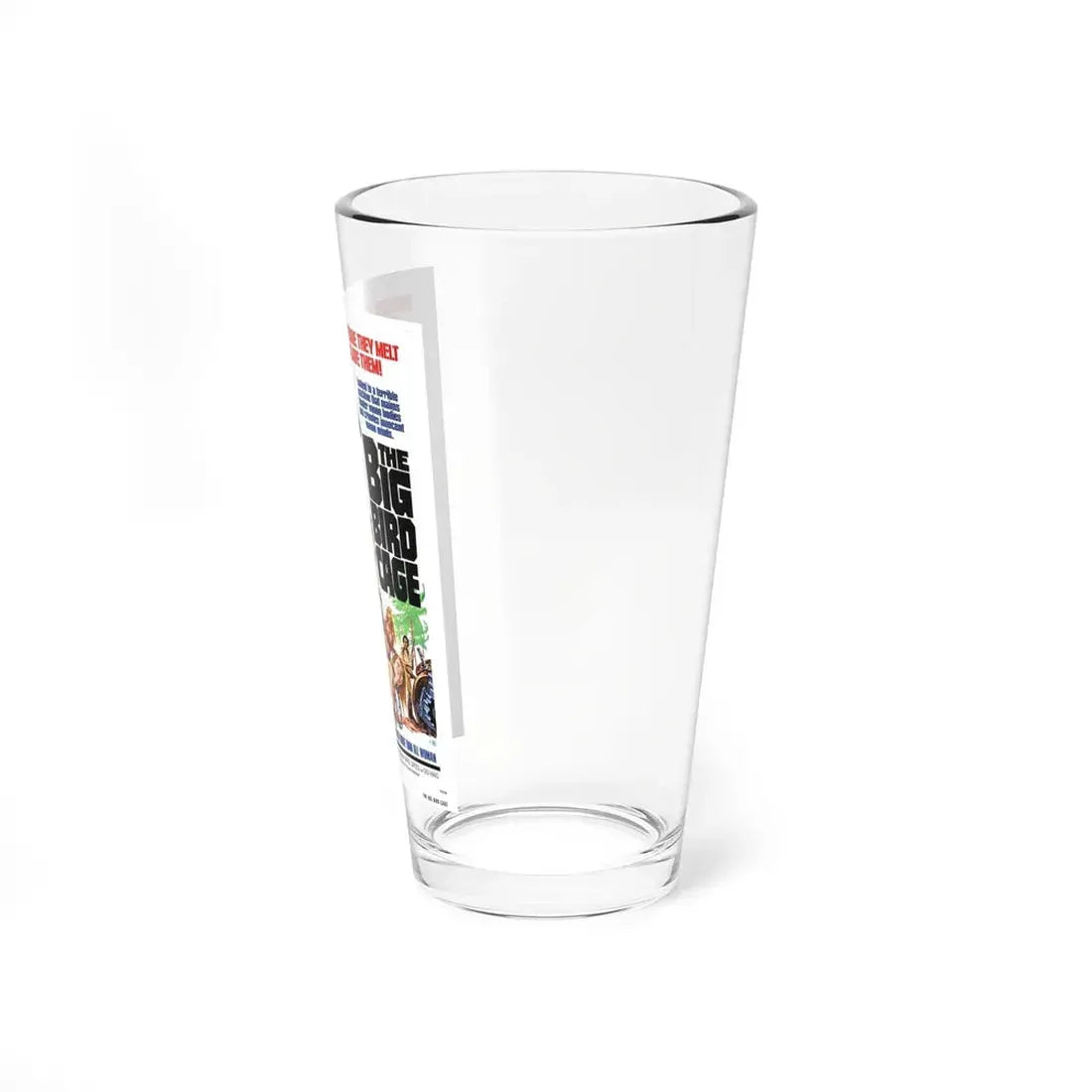 THE BIG BIRD CAGE 1972 Movie Poster - Pint Glass 16oz - Go Mug Yourself