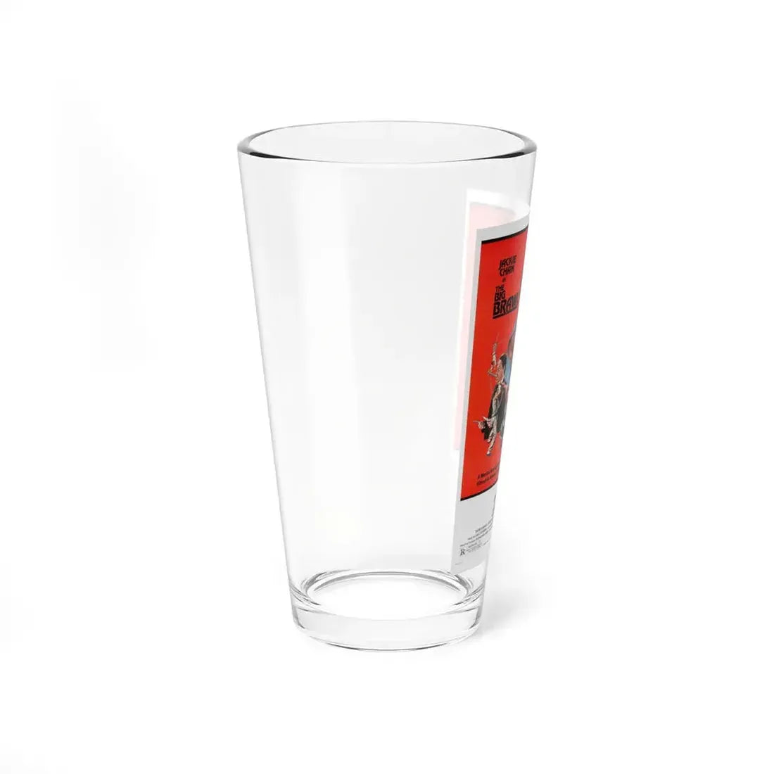 THE BIG BRAWL 1980 Movie Poster - Pint Glass 16oz - Go Mug Yourself