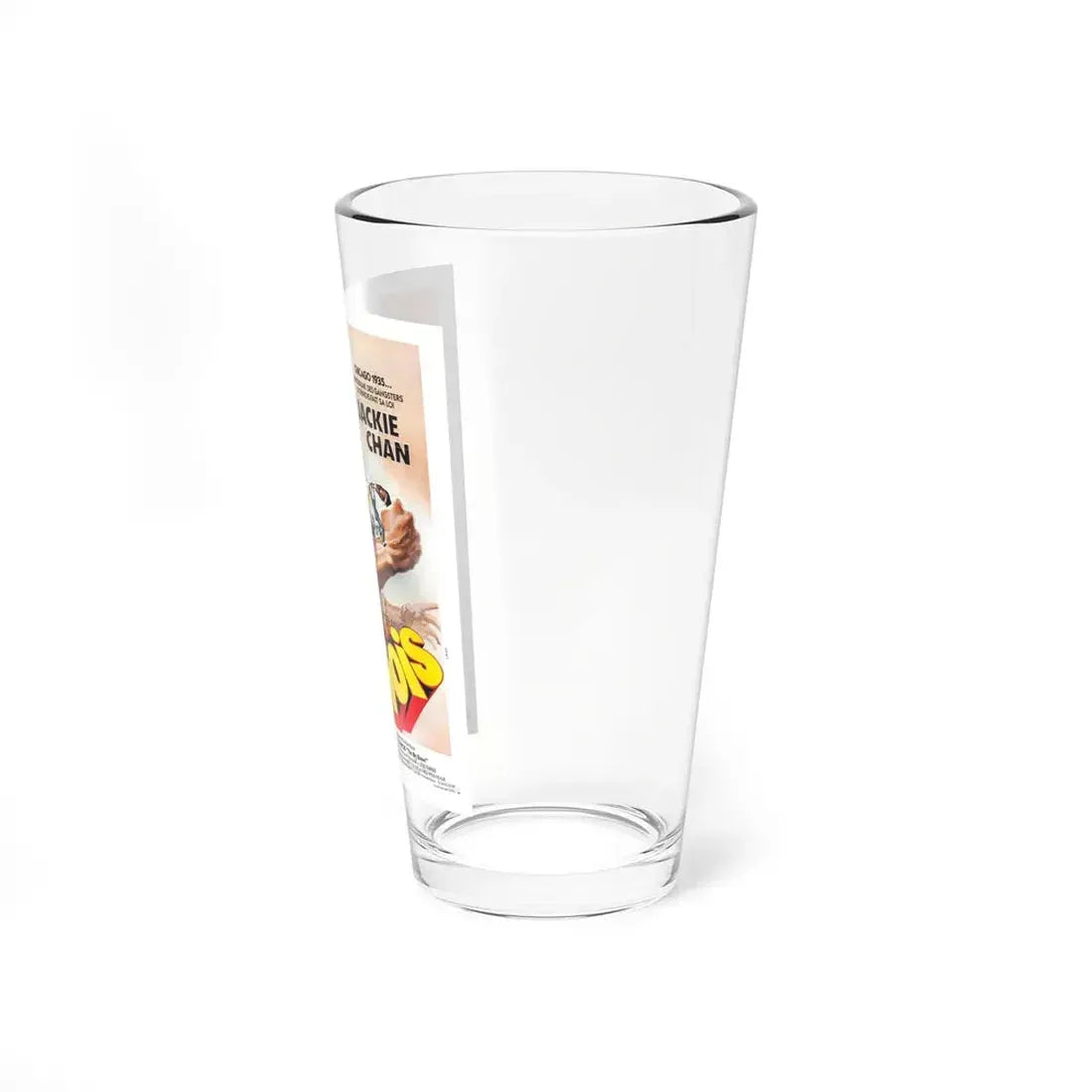 THE BIG BRAWL (2) 1980 Movie Poster - Pint Glass 16oz - Go Mug Yourself