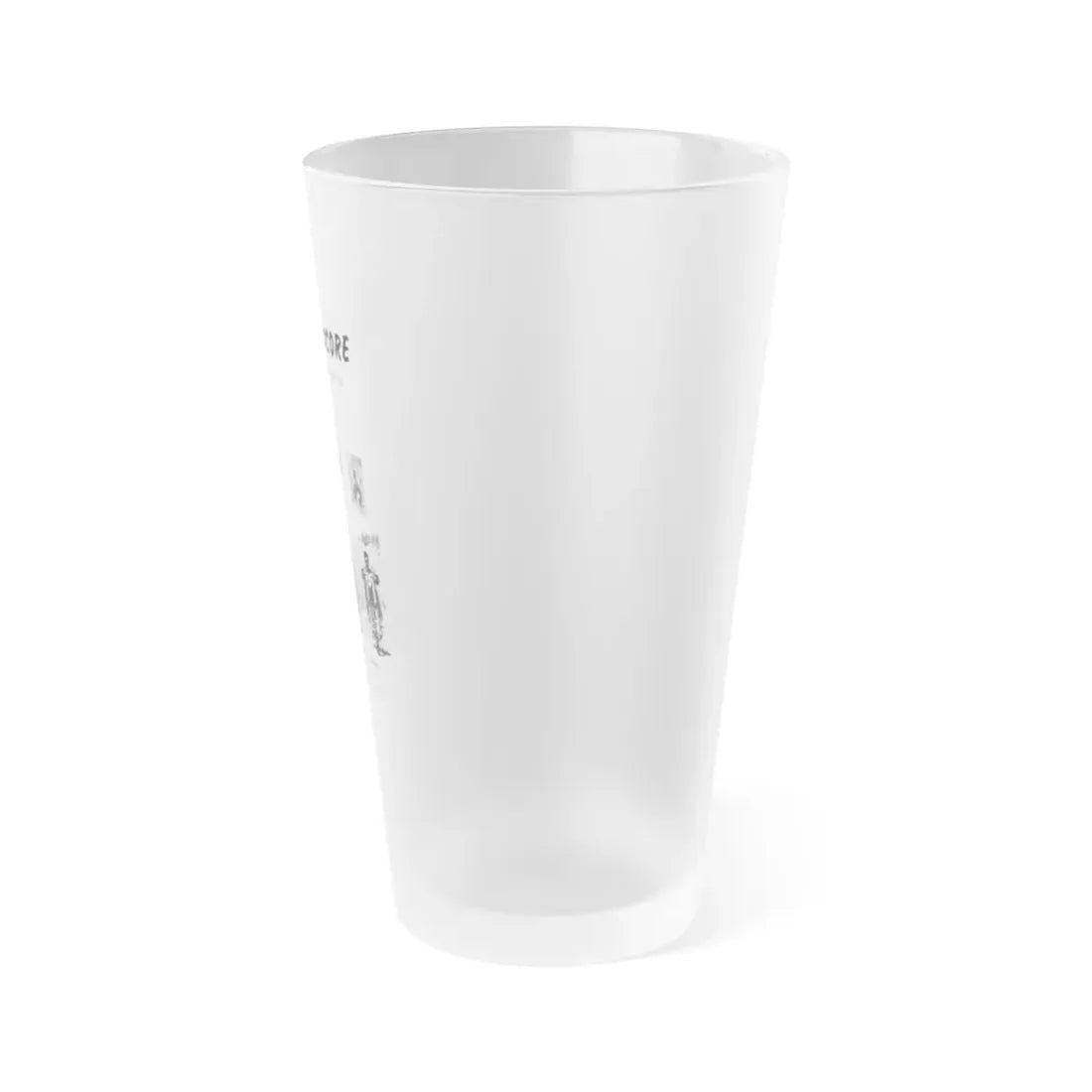 THE BIG SCORE 1983 Movie Poster - Frosted Pint Glass 16oz - Go Mug Yourself