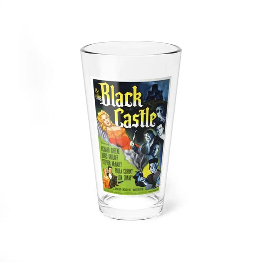 THE BLACK CASTLE 1952 Movie Poster - Pint Glass 16oz 16oz - Go Mug Yourself