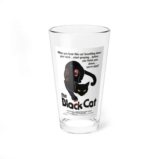 THE BLACK CAT 1981 Movie Poster - Pint Glass 16oz 16oz - Go Mug Yourself
