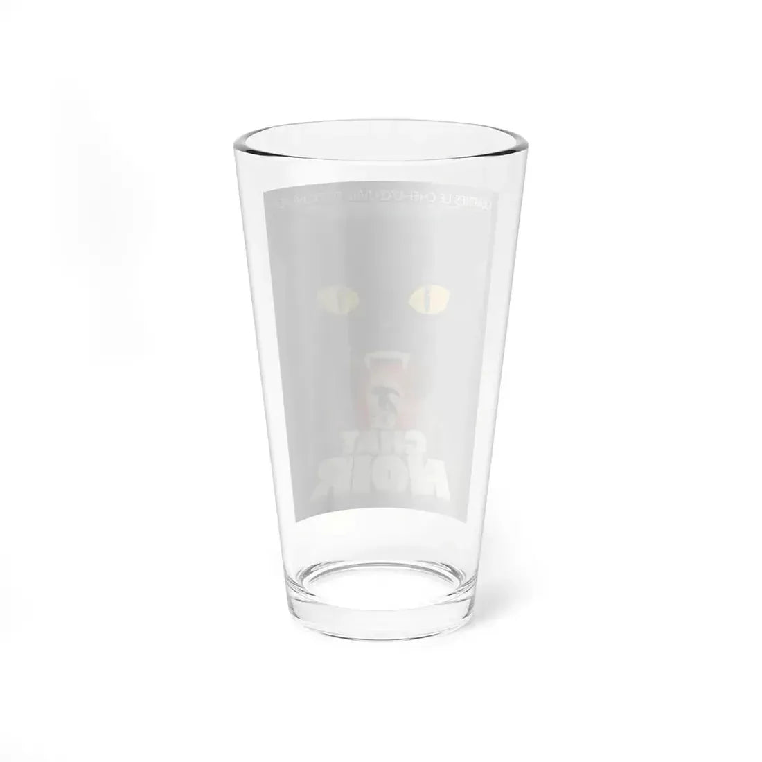 THE BLACK CAT (FRENCH) 1981 Movie Poster - Pint Glass 16oz - Go Mug Yourself