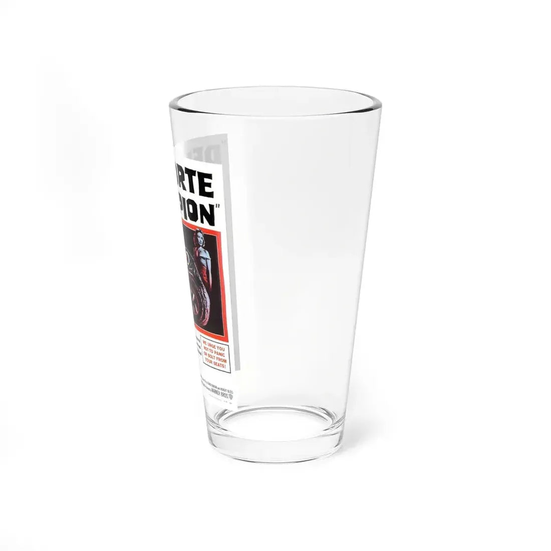 THE BLACK SCORPION (DANISH) 1957 Movie Poster - Pint Glass 16oz - Go Mug Yourself