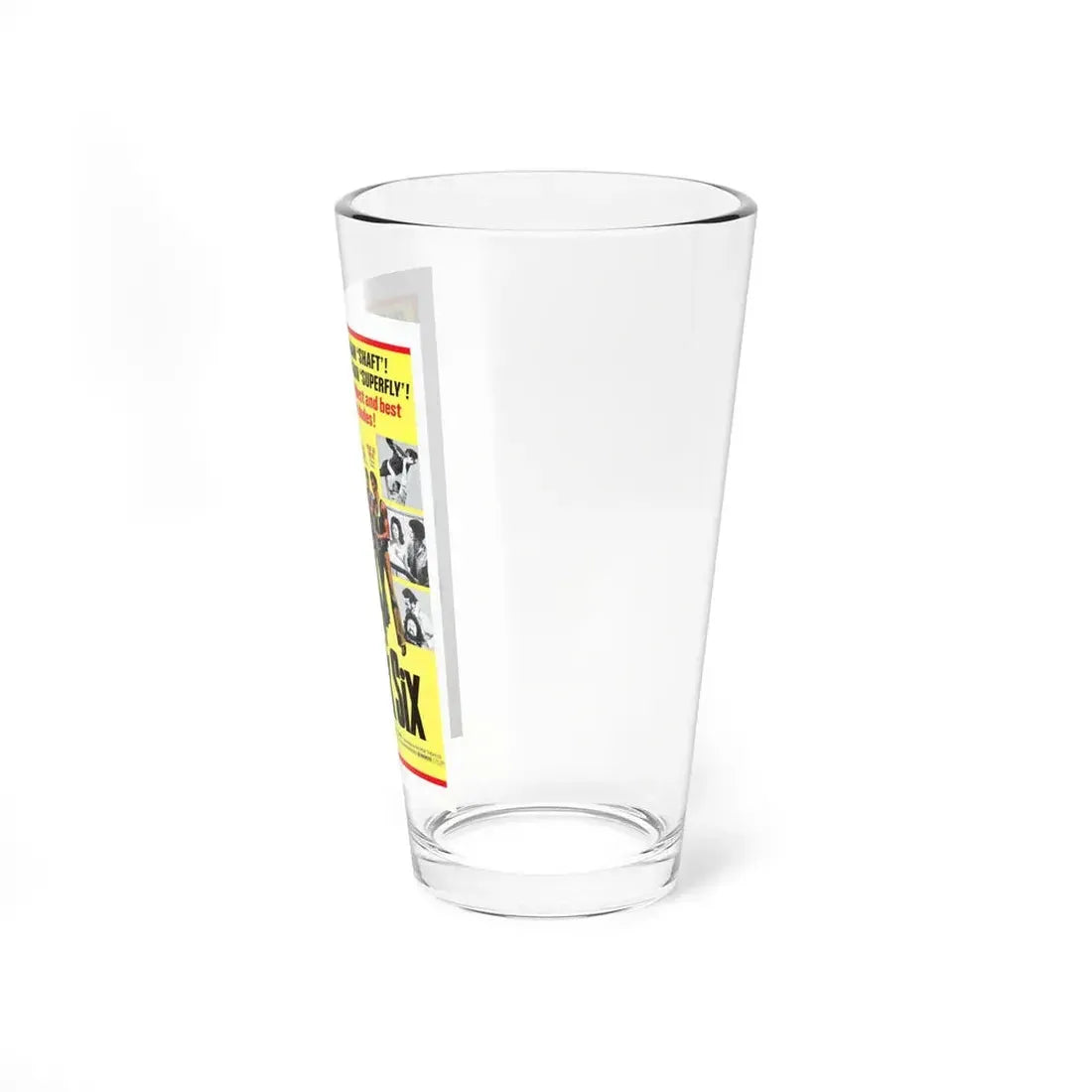 THE BLACK SIX 1974 Movie Poster - Pint Glass 16oz - Go Mug Yourself