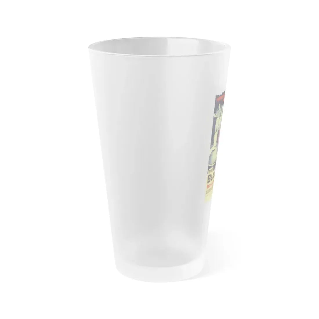 THE BLACK SLEEP 1956 Movie Poster - Frosted Pint Glass 16oz - Go Mug Yourself