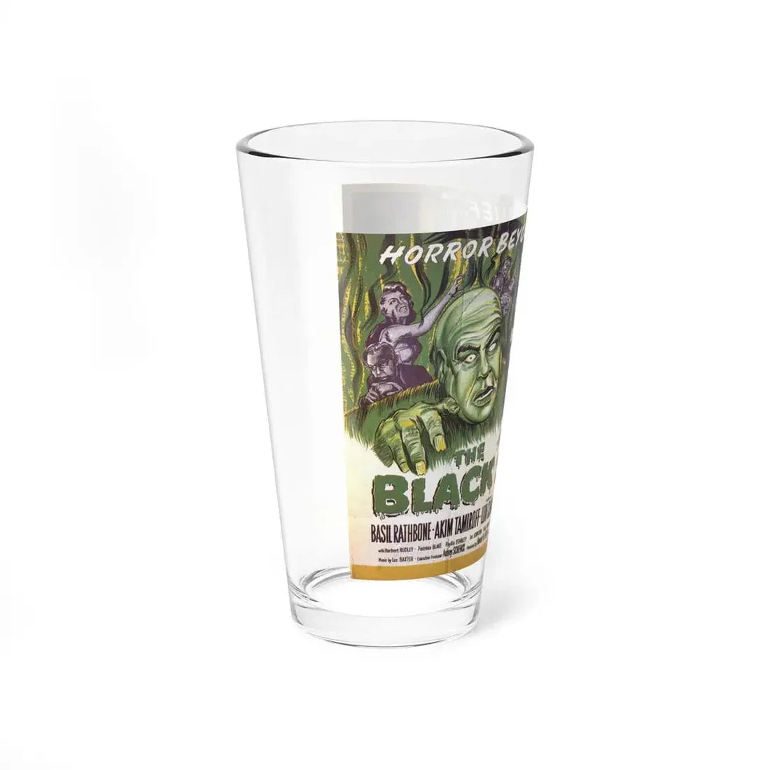 THE BLACK SLEEP (2) 1956 Movie Poster - Pint Glass 16oz - Go Mug Yourself