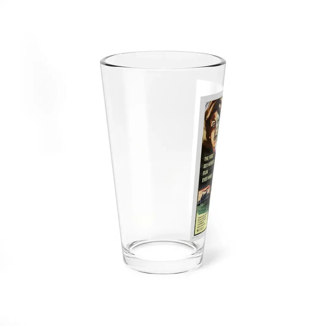 THE BLOOD ROSE 1970 Movie Poster - Pint Glass 16oz - Go Mug Yourself