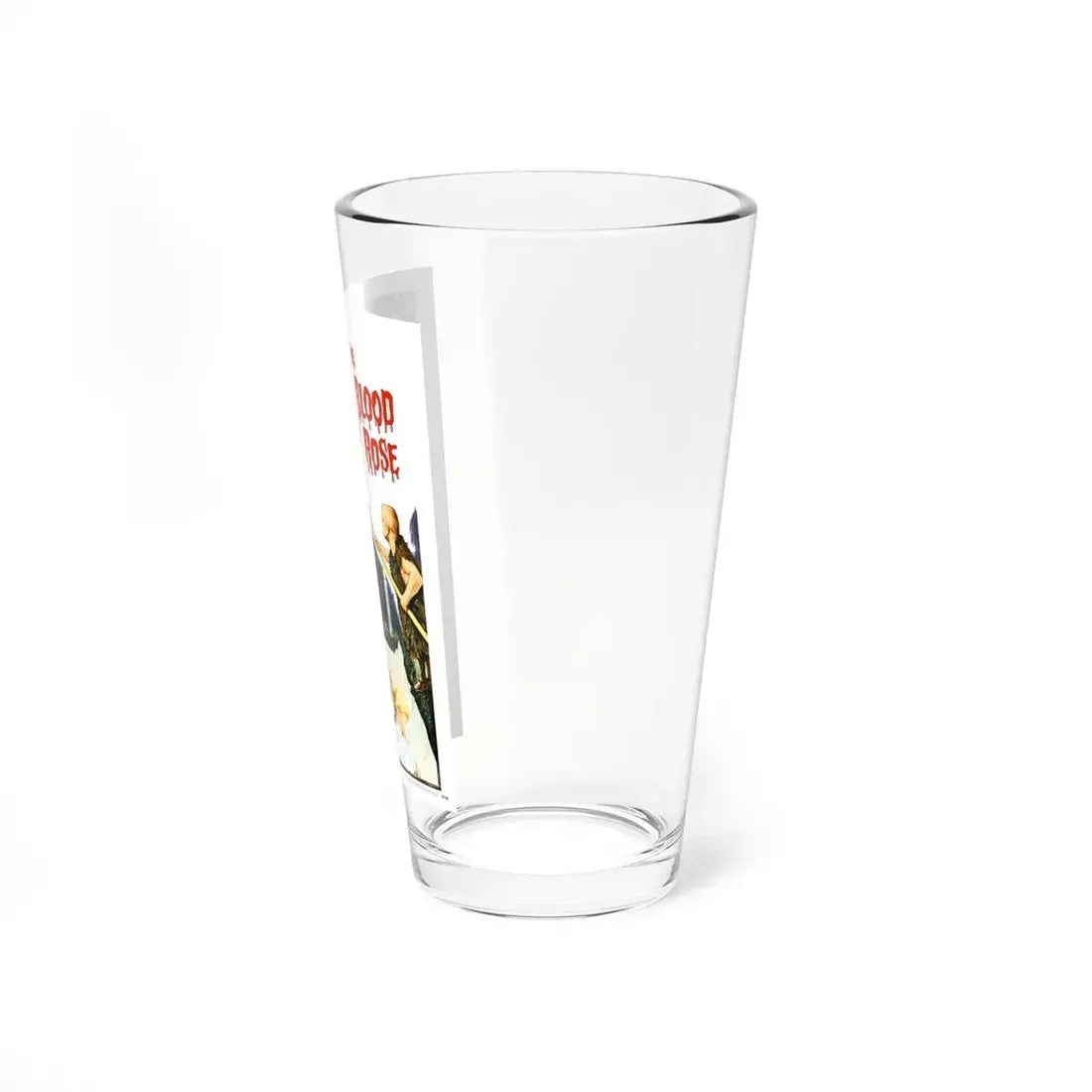 THE BLOOD ROSE 1970 Movie Poster - Pint Glass 16oz - Go Mug Yourself