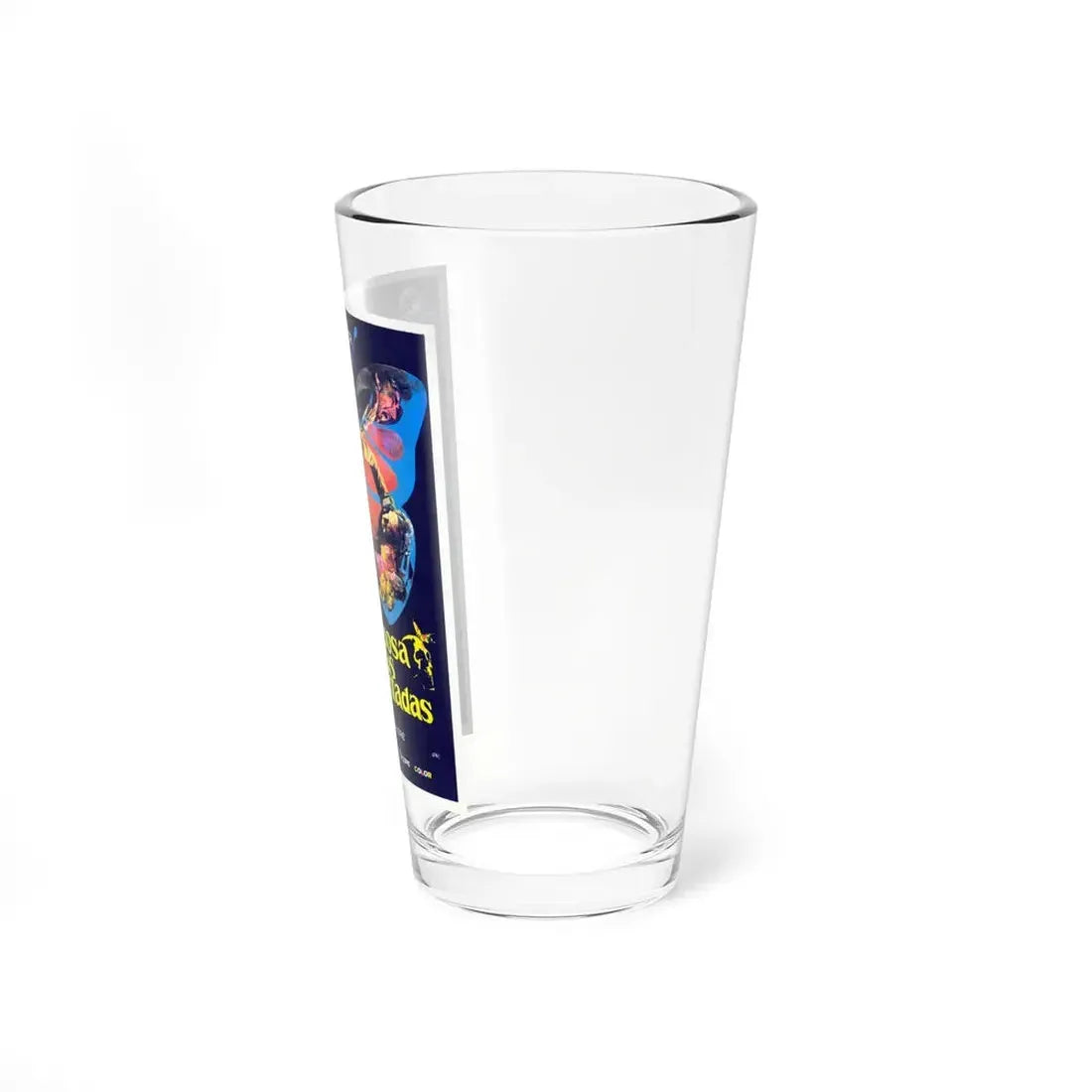 THE BLOODSTAINED BUTTERFLY (SPANISH) 1971 Movie Poster - Pint Glass 16oz - Go Mug Yourself