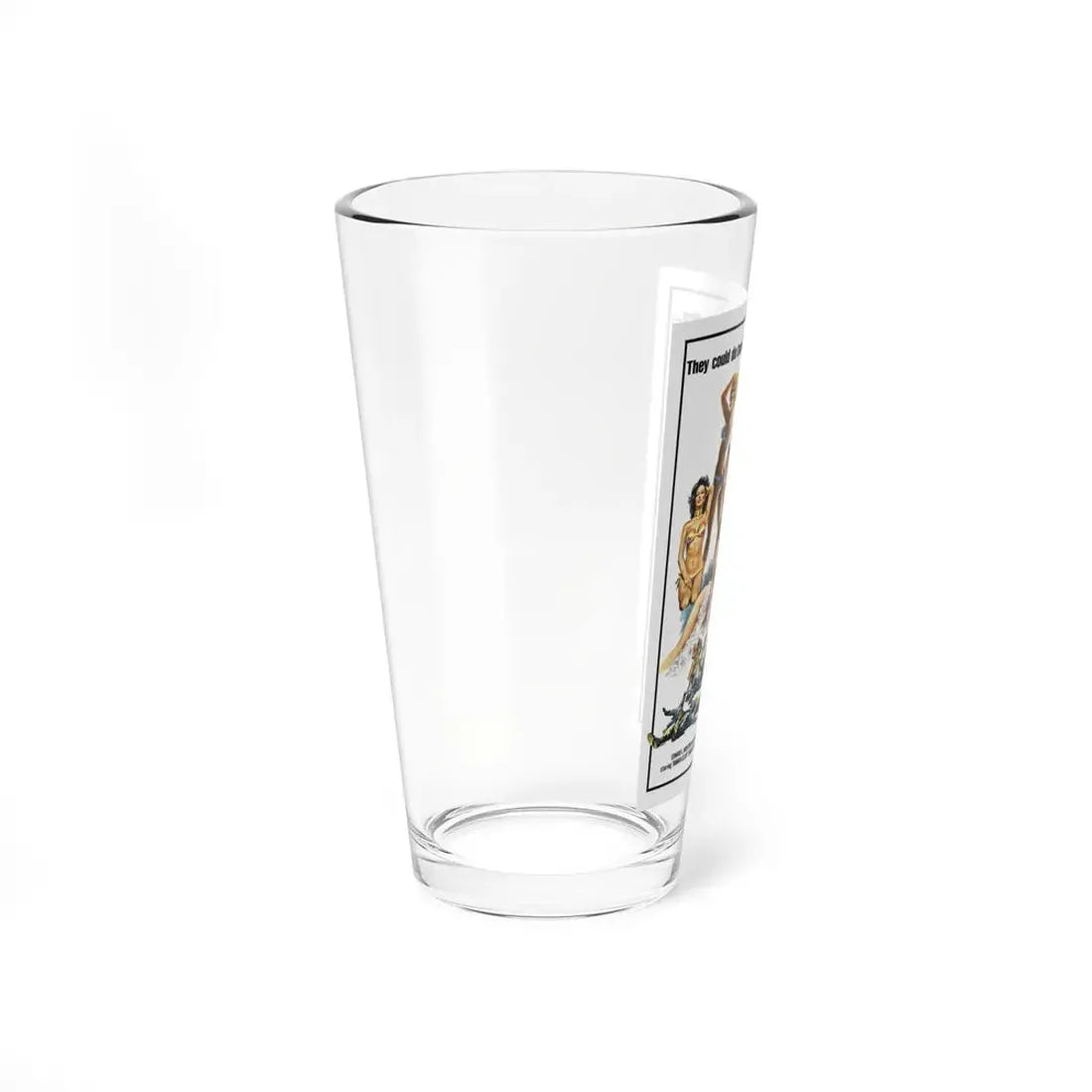 THE BOD SQUAD (VIRGINS OF THE SEVEN SEAS) 1974 Movie Poster - Pint Glass 16oz - Go Mug Yourself