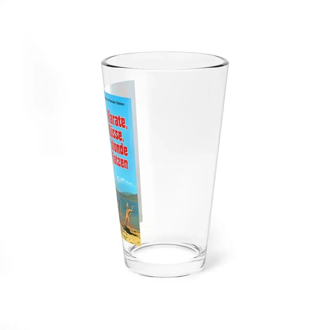 THE BOD SQUAD (VIRGINS OF THE SEVEN SEAS) GERMAN 1974 Movie Poster - Pint Glass 16oz - Go Mug Yourself