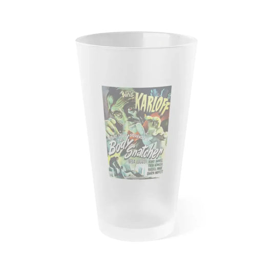 THE BODY SNATCHER 1945 Movie Poster - Frosted Pint Glass 16oz Default Title - Go Mug Yourself