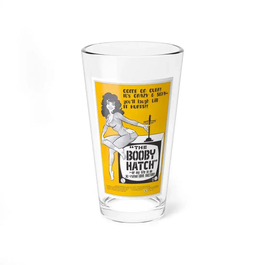 THE BOOBY HATCH 1976 Movie Poster - Pint Glass 16oz 16oz - Go Mug Yourself