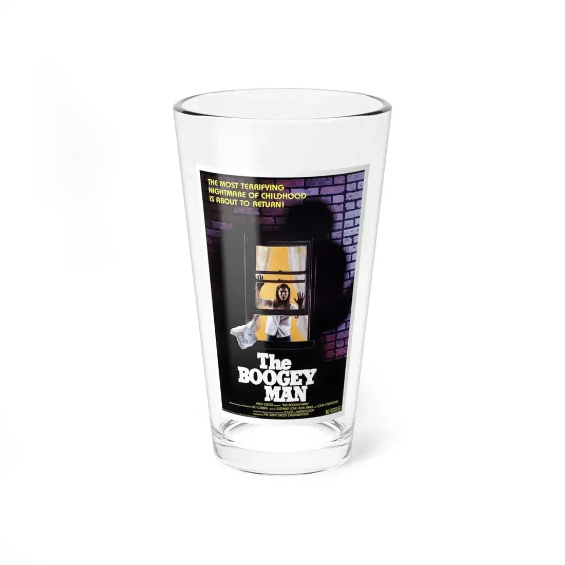 THE BOOGEYMAN 1980 Movie Poster - Pint Glass 16oz 16oz - Go Mug Yourself