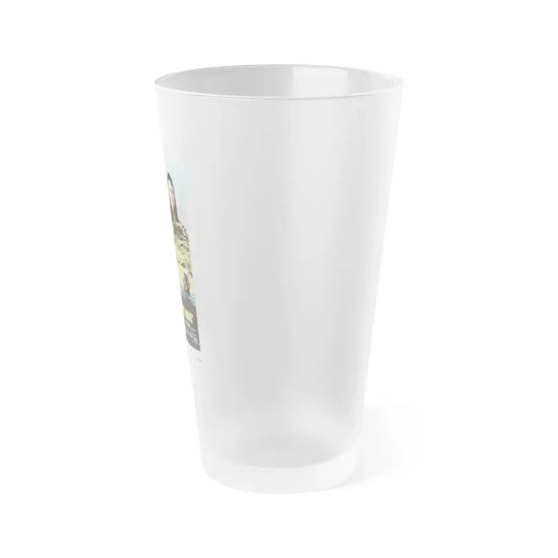 THE BOOTLEGGER'S ANGEL 1974 Movie Poster - Frosted Pint Glass 16oz - Go Mug Yourself