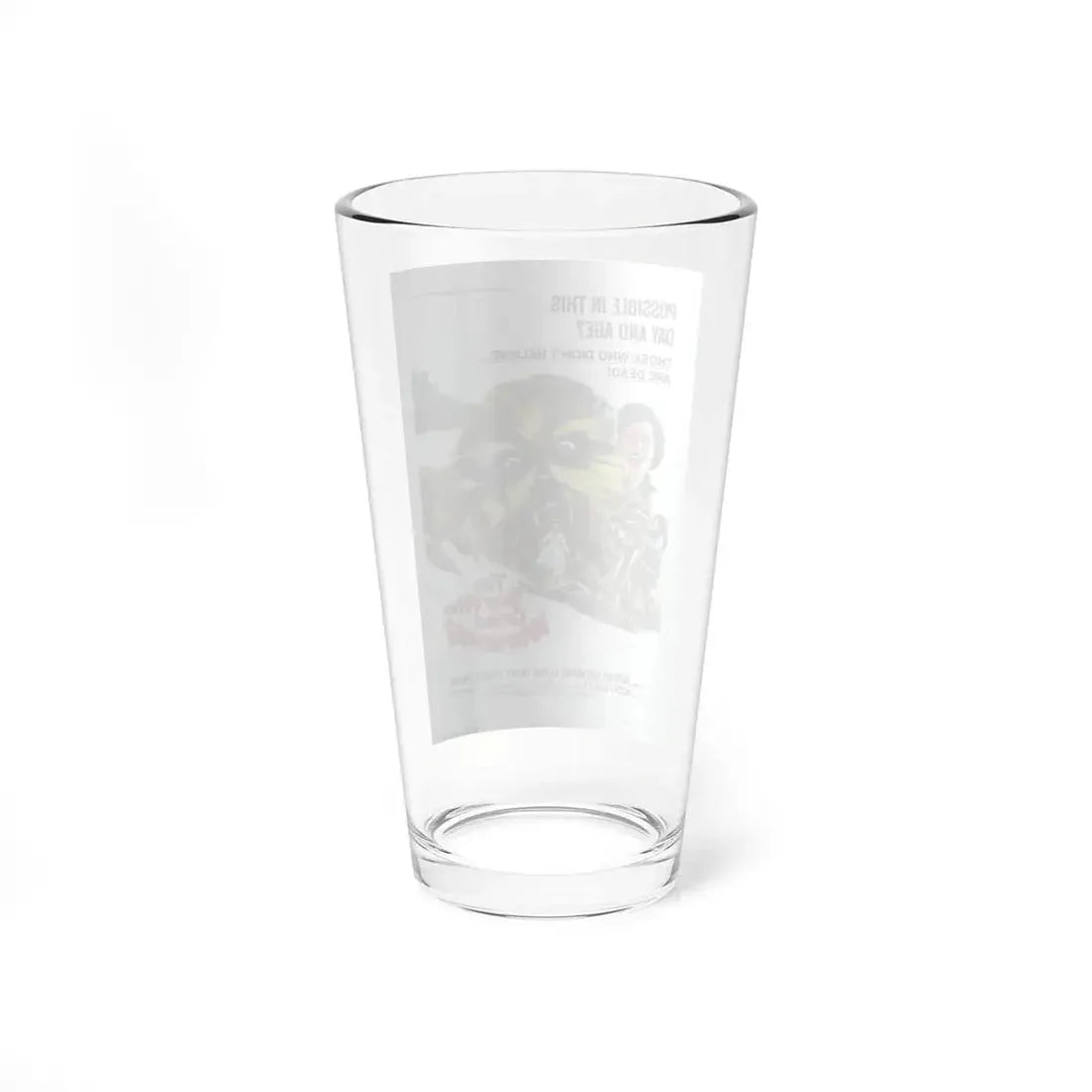 THE BOY WHO CRIED WEREWOLF 1973 Movie Poster - Pint Glass 16oz - Go Mug Yourself