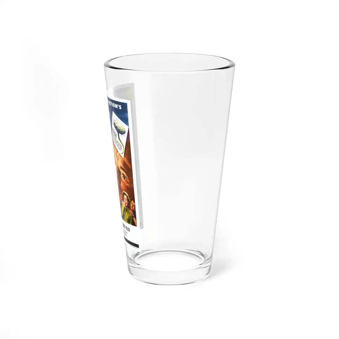 THE BRAIN FROM PLANET AROUS 1957 Movie Poster - Pint Glass 16oz - Go Mug Yourself