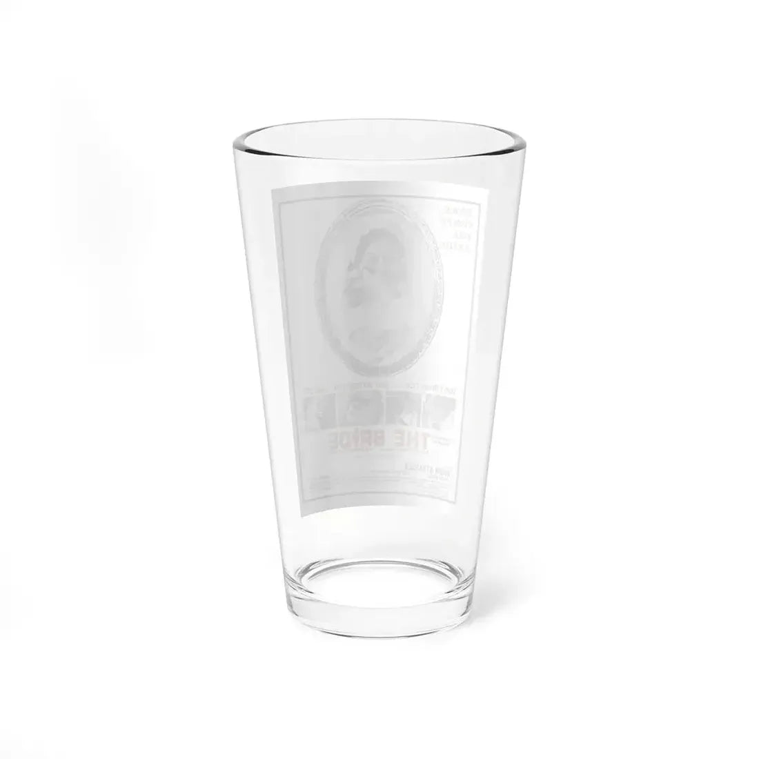 THE BRIDE (THE HOUSE THAT CRIED MURDER) 1973 Movie Poster - Pint Glass 16oz - Go Mug Yourself