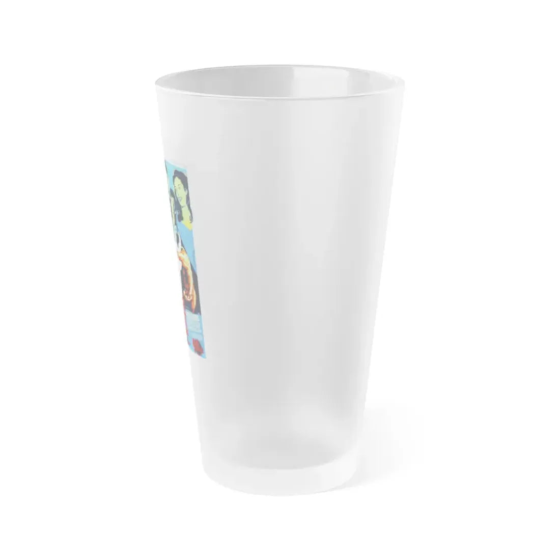 THE BRIDES OF DRACULA (FRENCH) 1960 Movie Poster - Frosted Pint Glass 16oz - Go Mug Yourself
