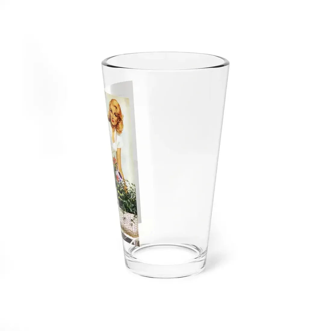 The Bridge, Good Housekeeping, December 1946 (Magazine Illustration) Pint Glass 16oz - Go Mug Yourself