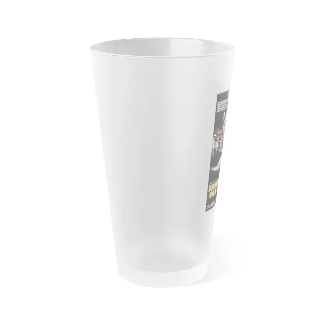 THE BRONX WARRIORS (DANISH) 1982 Movie Poster - Frosted Pint Glass 16oz - Go Mug Yourself