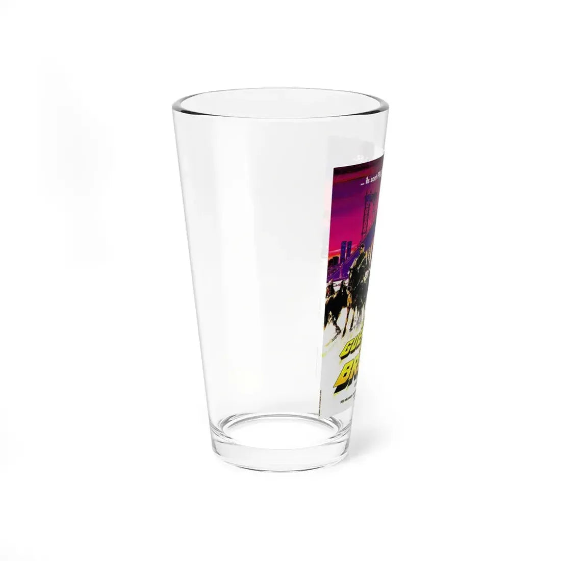 THE BRONX WARRIORS (FRENCH) 1982 Movie Poster - Pint Glass 16oz - Go Mug Yourself