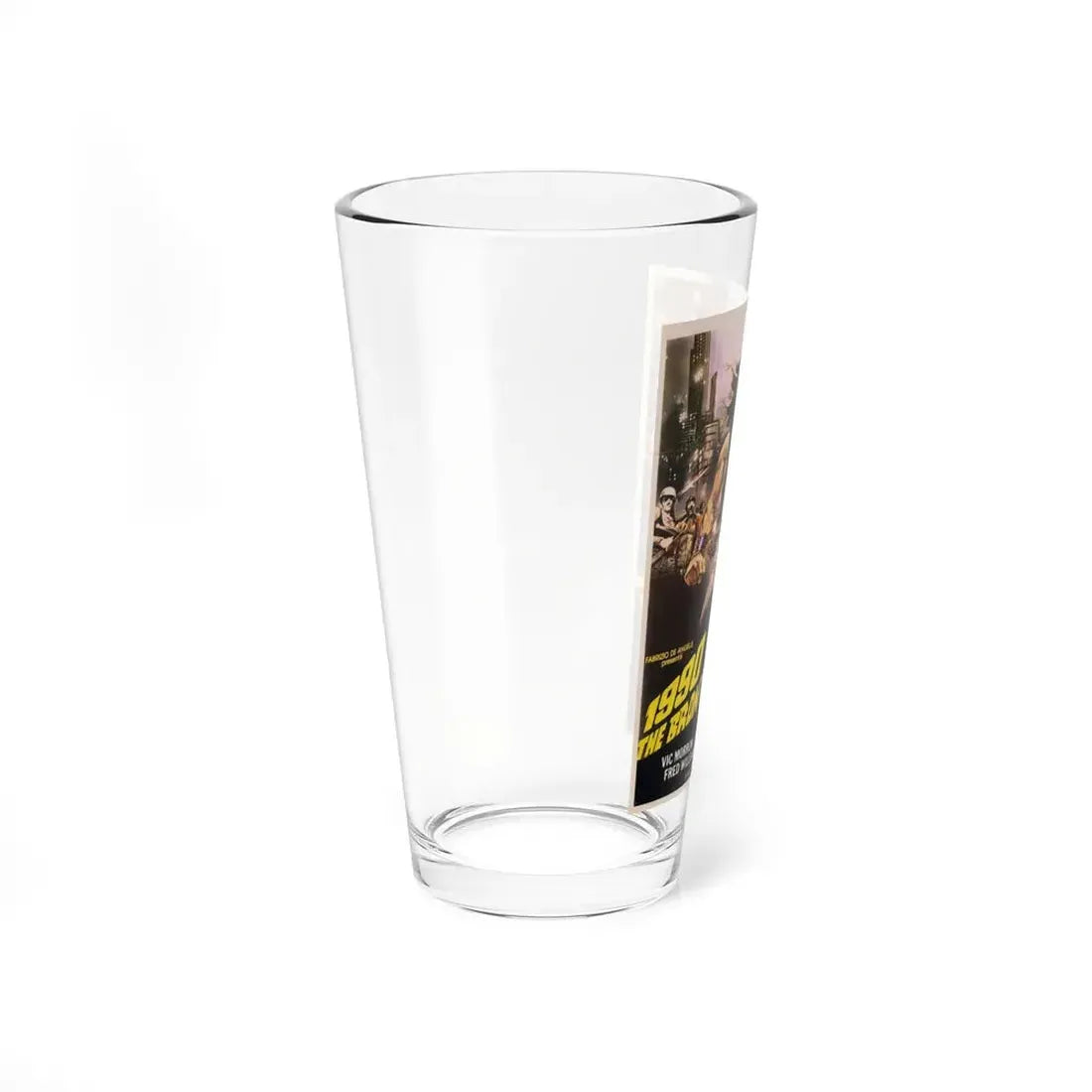 THE BRONX WARRIORS (LEBANON) 1982 Movie Poster - Pint Glass 16oz - Go Mug Yourself