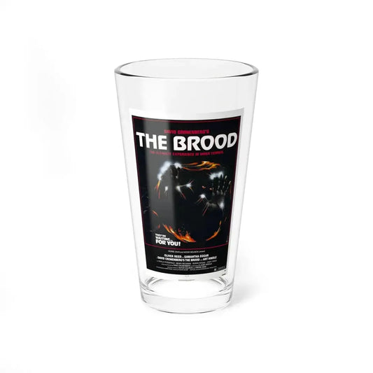 THE BROOD 1979 Movie Poster - Pint Glass 16oz 16oz - Go Mug Yourself