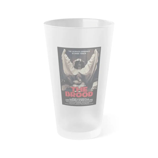 THE BROOD (2) 1979 Movie Poster - Frosted Pint Glass 16oz Default Title - Go Mug Yourself