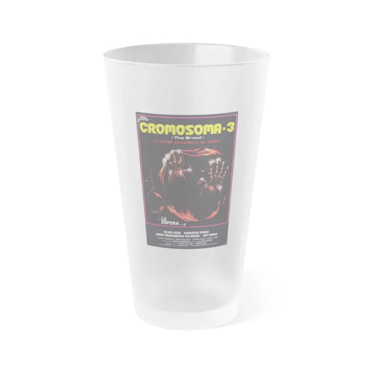 THE BROOD (3) 1979 Movie Poster - Frosted Pint Glass 16oz Default Title - Go Mug Yourself