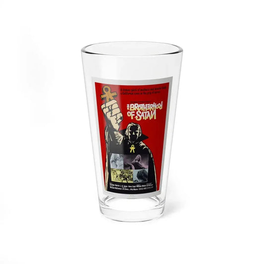 THE BROTHERHOOD OF SATAN 1971 Movie Poster - Pint Glass 16oz 16oz - Go Mug Yourself