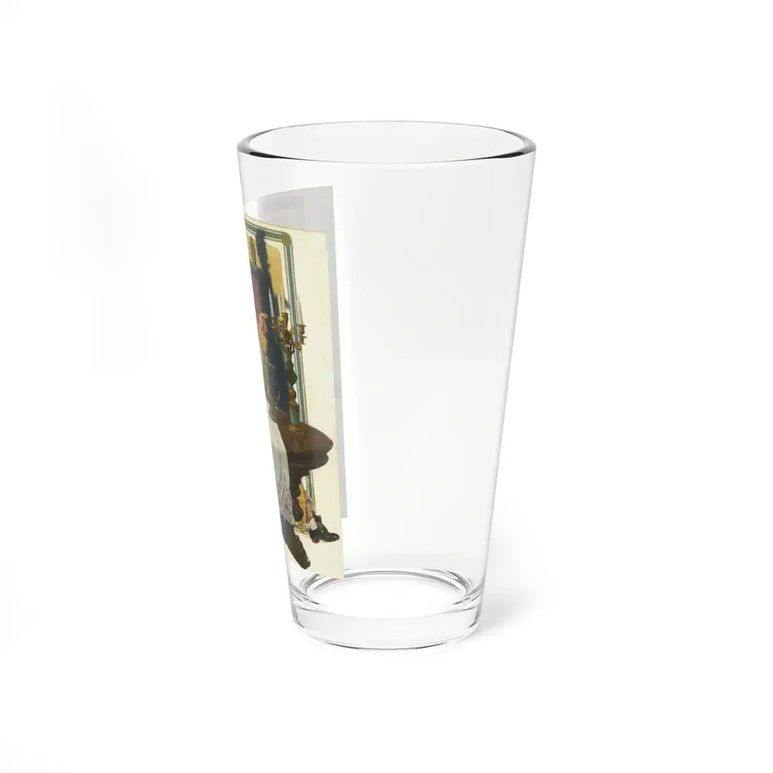 The Burgrave's Farewell, 1904 (Magazine Illustration) Pint Glass 16oz - Go Mug Yourself