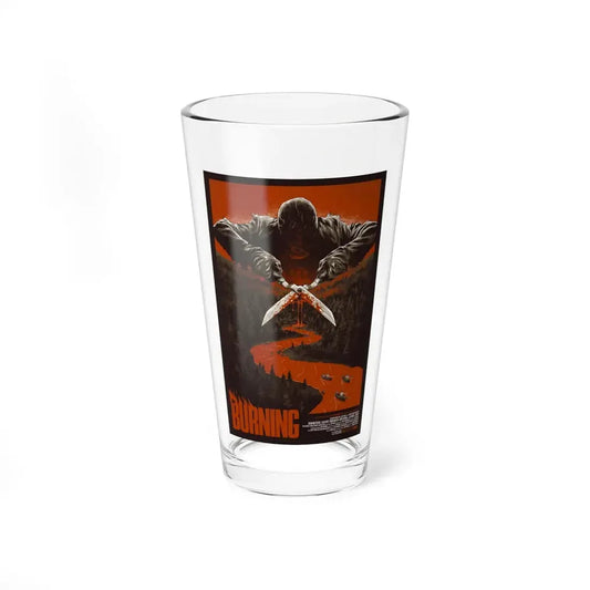 THE BURNING (MONDO) 1981 Movie Poster - Pint Glass 16oz 16oz - Go Mug Yourself