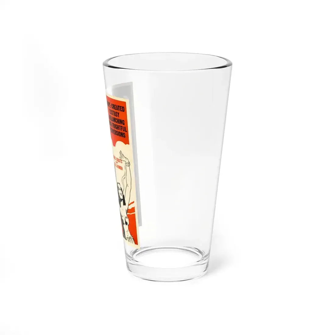 THE BURNING QUESTION (REEFER MADNESS) 1936 Movie Poster - Pint Glass 16oz - Go Mug Yourself