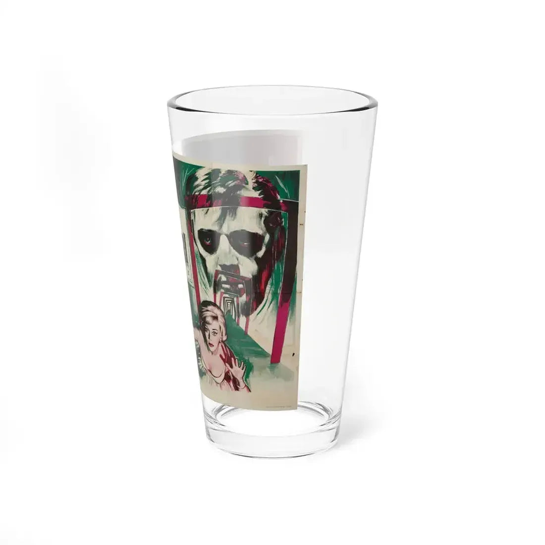 THE CABINET OF CALIGARI 1962 Movie Poster - Pint Glass 16oz - Go Mug Yourself