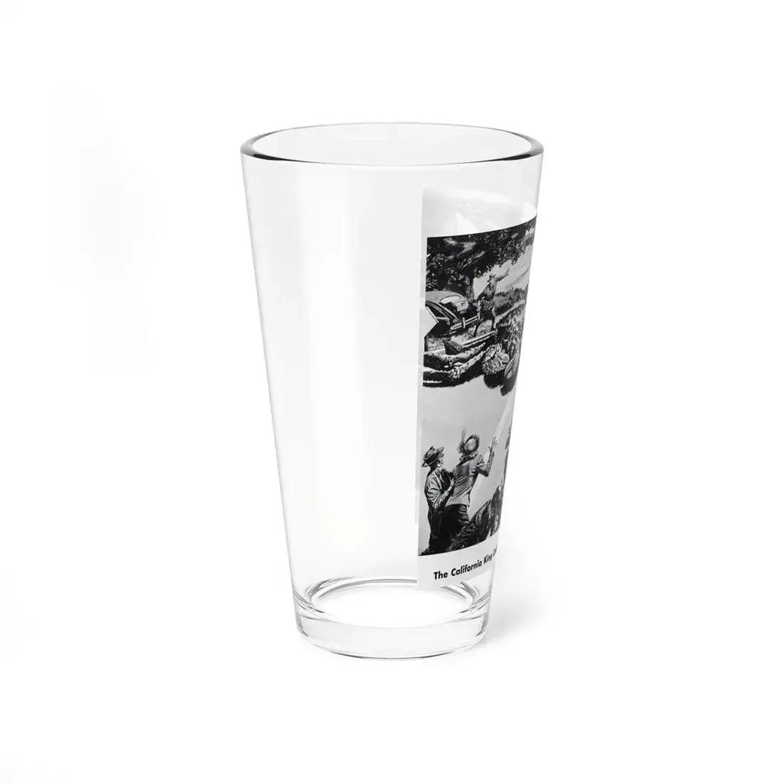 The California King Crab, 1955 (Magazine Illustration) Pint Glass 16oz - Go Mug Yourself
