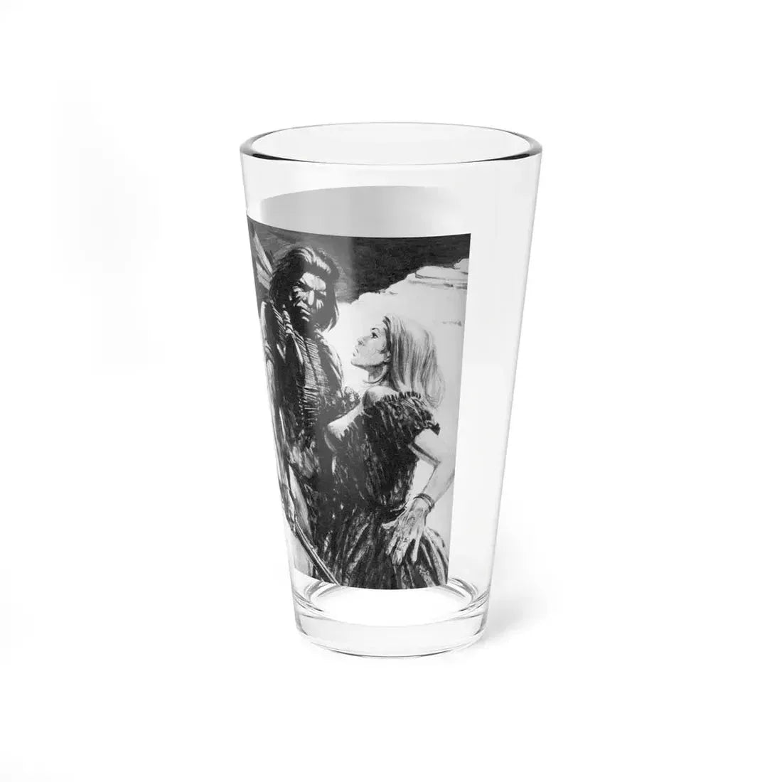 The Captive (Magazine Illustration) Pint Glass 16oz - Go Mug Yourself